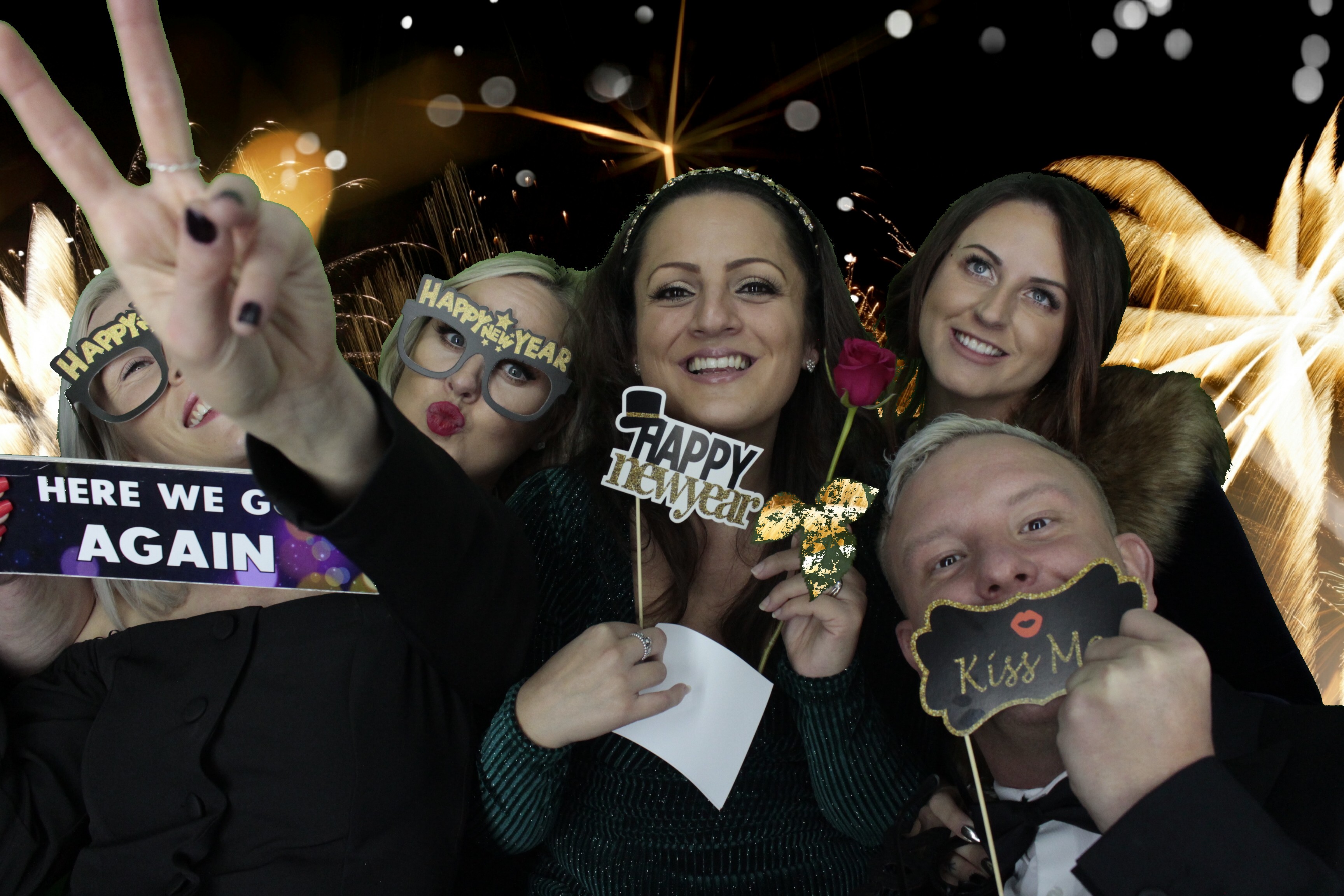 NYE Party | View more photos from the event at gallery.myphotoboothexperience.co.uk/u/MyPhotoBoothExperienceLtd/NYE-Party